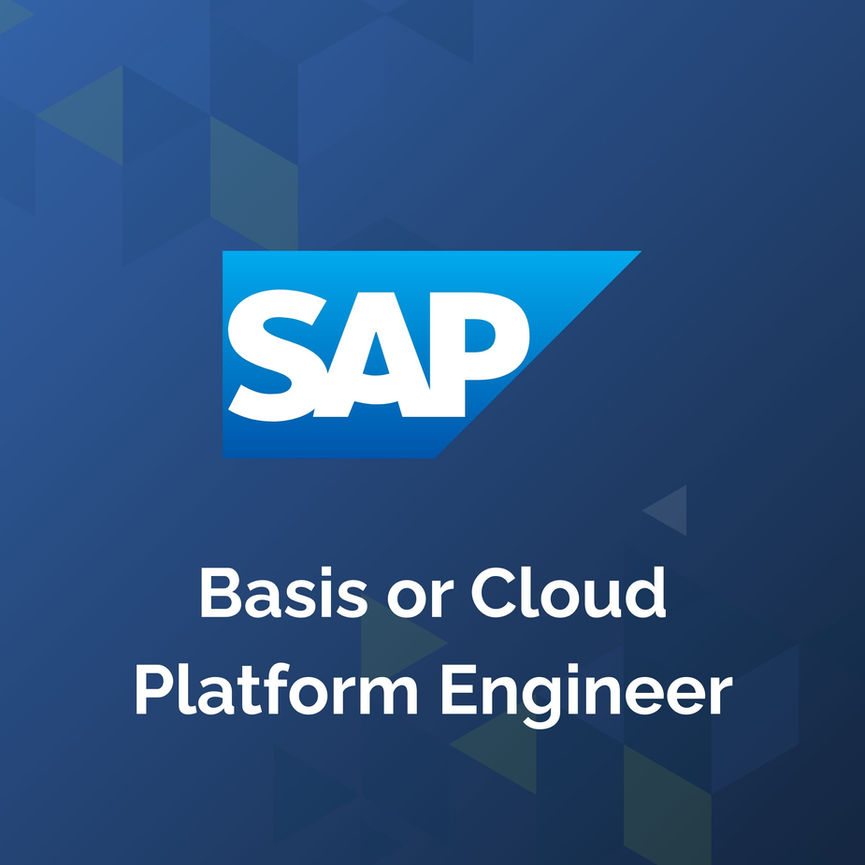 SAP Basis or Cloud Platform Engineer
