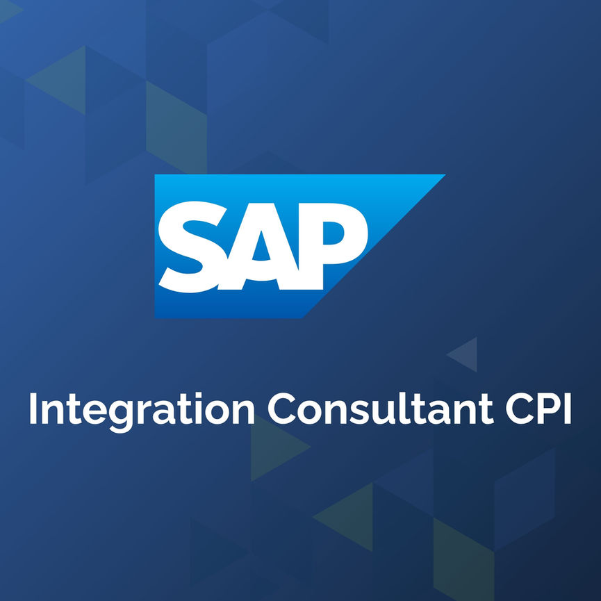SAP Integration Consultant CPI