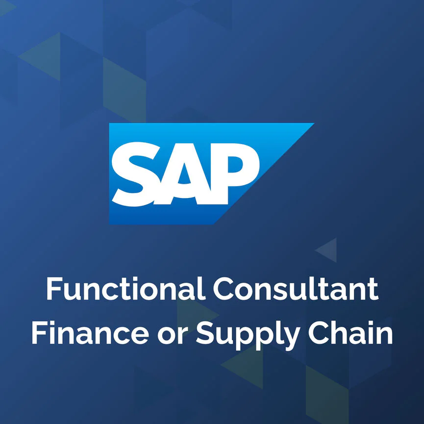 SAP Functional Consultant Finance or Supply Chain