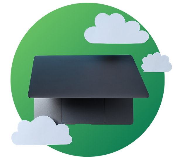 Illustration d'infrastructure cloud